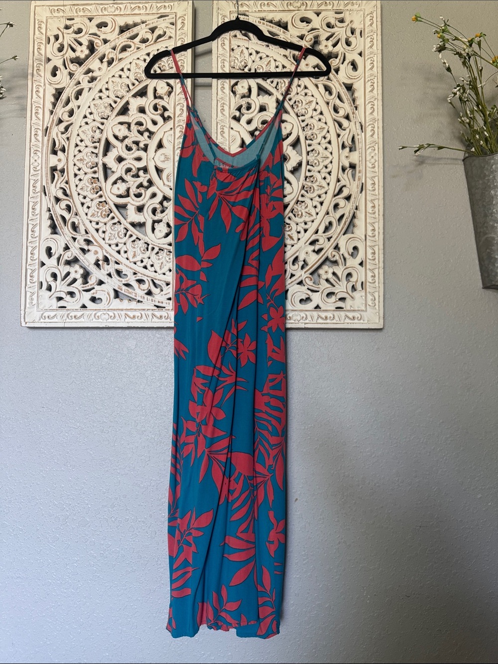 Old Navy Teal and Coral Striped Top - Picture 9 of 14